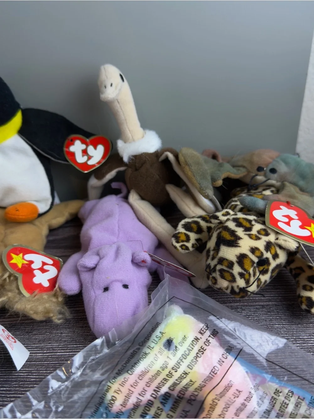 Ty Teenie Beanie Babies McDonald's Happy Meal Plush Lot 2000 Vintage
